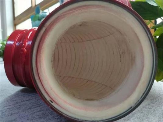 Pompa di calcestruzzo liscia gomito peso leggero pompa di calcestruzzo boom tubo pompa di calcestruzzo gomito rivestimento ceramica