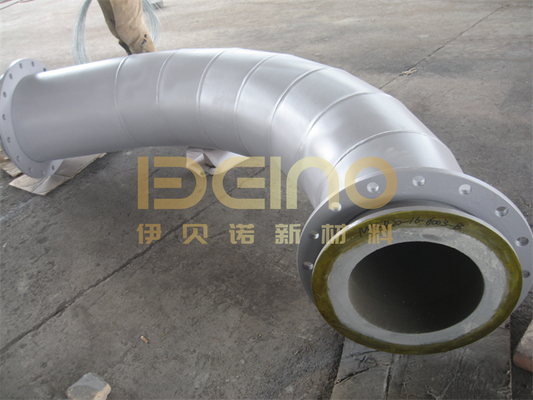 Tubi di ceramica rivestiti resistenti all'usura