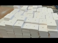 Tubo in ceramica di alluminio con gomito in ceramica rivestito Certificato ISO