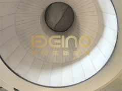 Alumina ceramica rivestita gomito durevole e per sistemi di tubazioni industriali