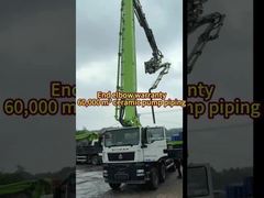 Tubo di pompe per calcestruzzo in acciaio a basso tenore di carbonio ad alta resistenza con rivestimento in ceramica di allumina